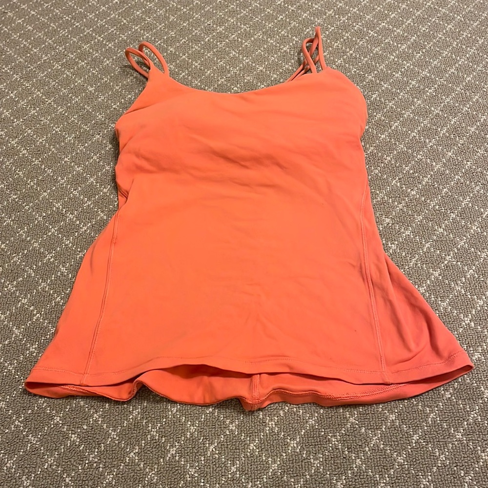 Lululemon tank top with built in bra